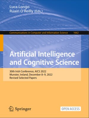 cover image of Artificial Intelligence and Cognitive Science